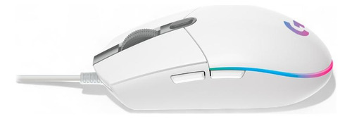 Mouse Gaming Logitech G203 Lightsync Blanco