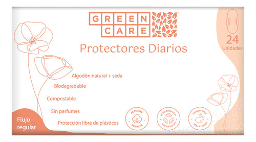 Protector Diario Ecologico 24 Uds - Greencare
