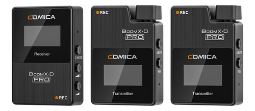 Sistema De Micrófono Inalámbrico Comica Boomx-d Pro D2