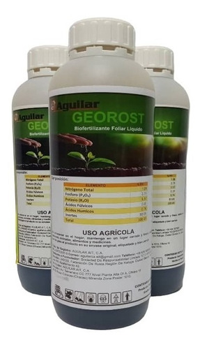 Caja De 60und De 1l Biofertilizante Liquido Georost Gs