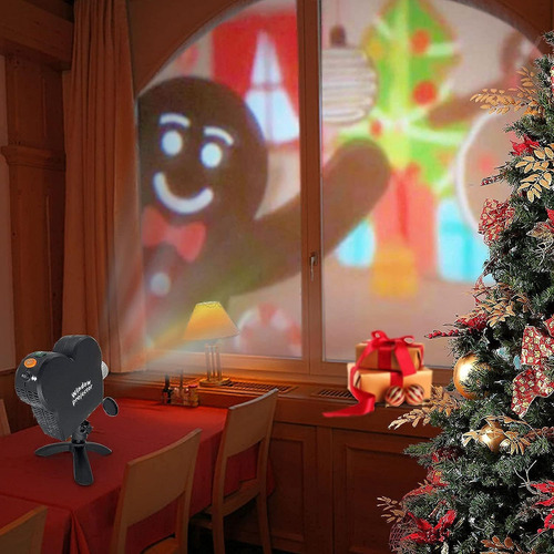 Proyector De Navidad De Halloween Para El Hogar O Al Aire Li