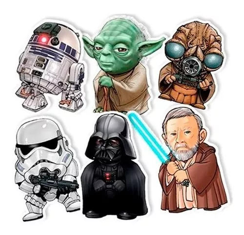 Kit Personagens Star Wars