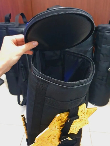 Bolsa Para Narguile Medio Preto