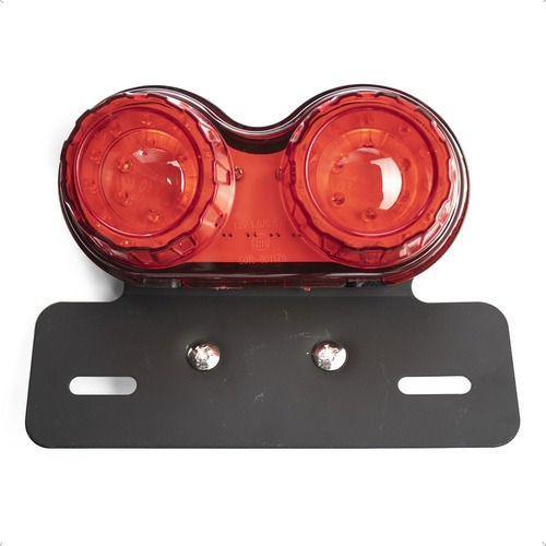 Calavera Stop Dos Reflectores Led 12v Para Moto Universal