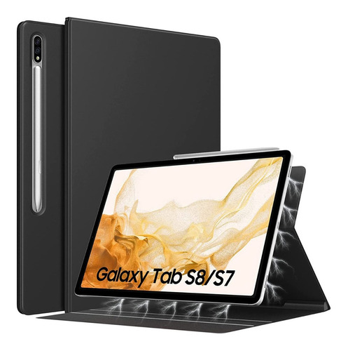 Moko Book Cover Para Galaxy Tab S8 11 X700 X706 C/pen Holder