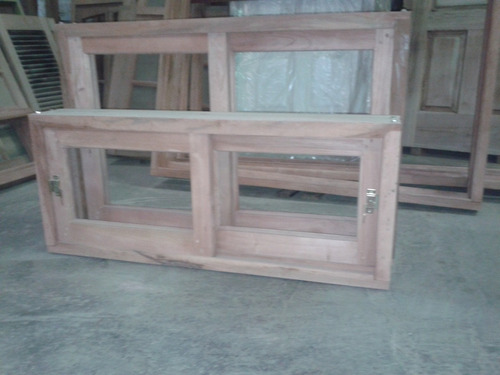 Ventana De Madera 120x110 Extra Porch