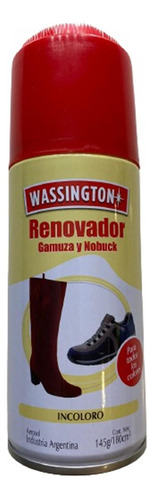 Renovador Para Gamuza Y Nobuck Wassington Pack X 6 Unidades