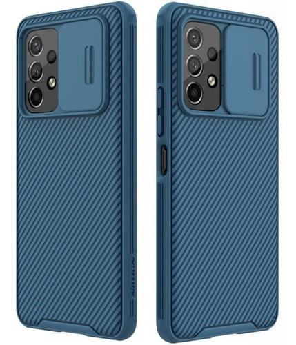 Case Nillkin Camshield Pro  Para Galaxy A53 (2022) Azul