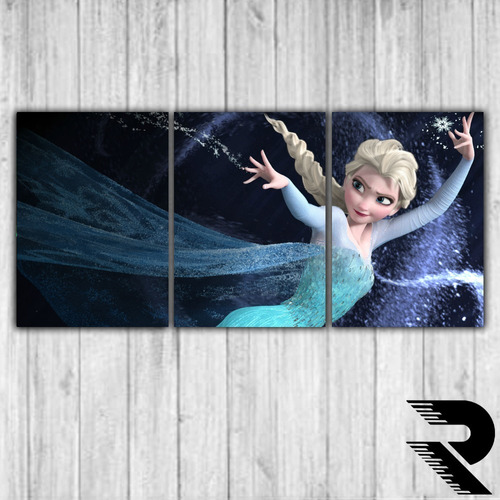 Cuadro De Frozen | 5 | Triptico