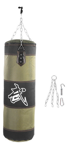 . Boxing Hook Kick Sandbag Fight Karate Punch Vacío
