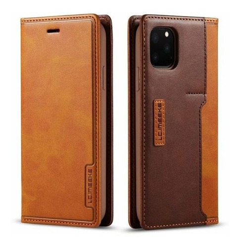 Funda De Cuero Para Samsung Carcasa Con Ranura Para Tarjeta