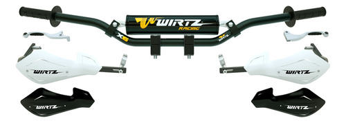Manubrio Wirtz X6 22mm Cubremanos Corven Triax 150 200 250 