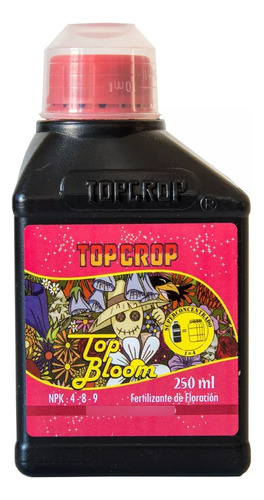 Fertilizante Base De Floración Top Bloom 250 Ml