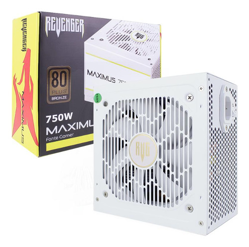 Fonte De Computador Pc Atx 750w 12v Bivolt 80 Plus Bronze