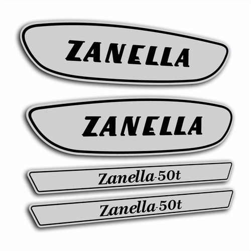 Calcos Zanell 50 Mod V1/ T/ Tm Metalizados Impreso Laminado