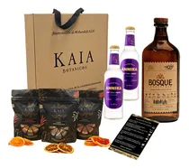 Comprar Kit Regalo Gin Botanicos Tonic Caja Kaia Botanicos Premium 
