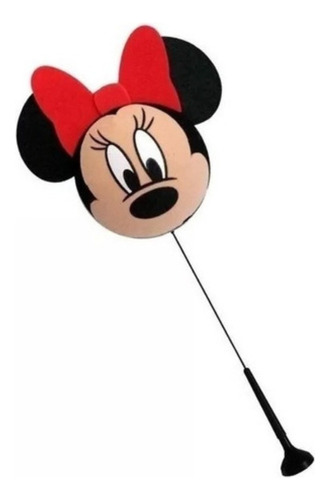 Enfeite Para Antena De Carro Minie Mouse C/ Rosto