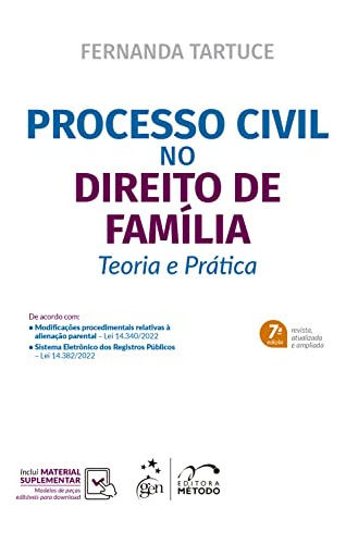 Libro Processo Civil No Direito De Família Teoria E Prática