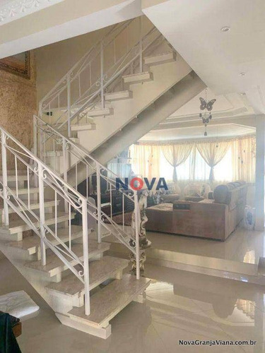 Imagem 10 de 30 de Casa Com 4 Dormitórios À Venda, 341 M² Por R$ 1.350.000,00 - São Fernando Residência - Barueri/sp - Ca2081