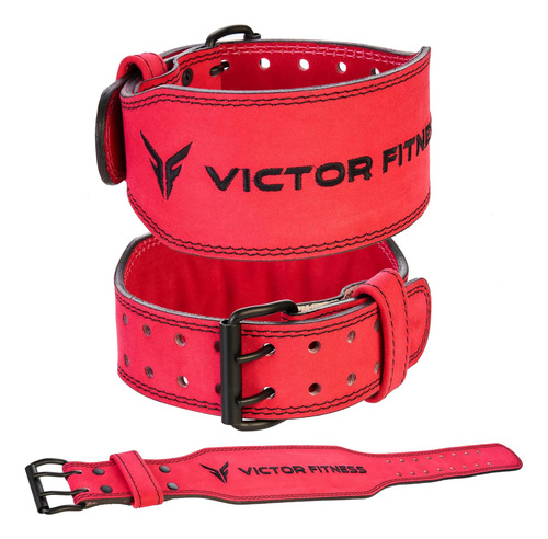 Victor Fitness 100% De Cuero De Grano Superior De 7 Mm De De