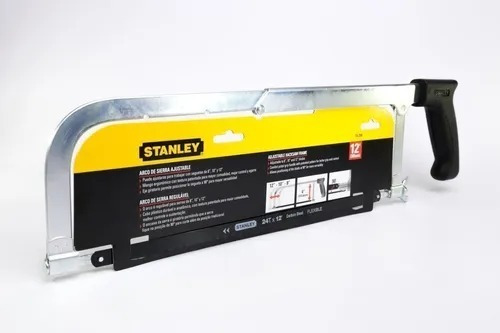 Arco De Segueta  Ajustable 8, 10 Y 12 PuLG  Stanley 15200