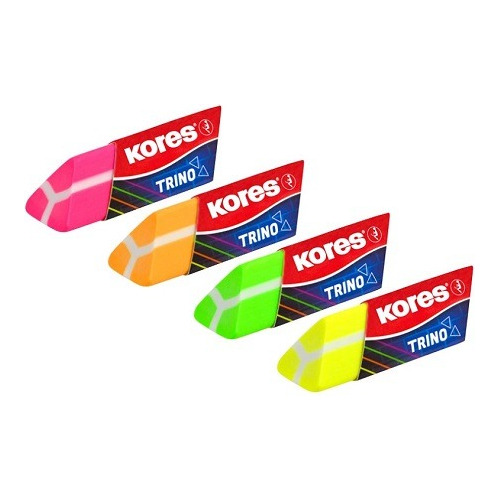 Borrador Trino Kores Colores Neon