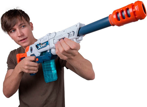 Imagen 3 de 4 de Pistola X-shot Max Attack Con 24 Dardos 3694 Zuru 18m