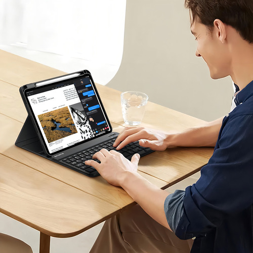 Funda Para Tablet iPad Pro Fintie Negro Con Teclado