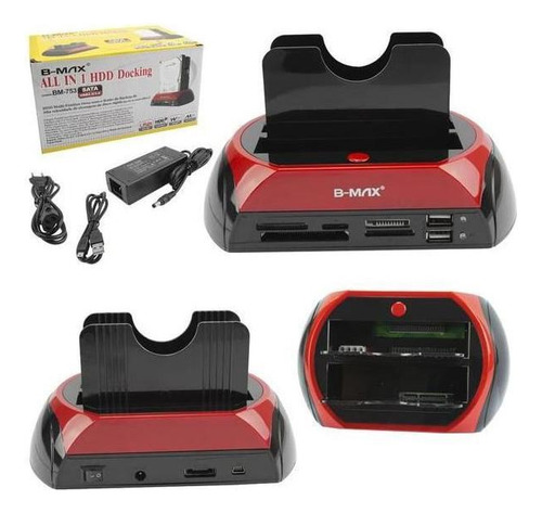 Gaveta De Hd B-max Docking Satation Bm 753 Usb 2.0/3.0