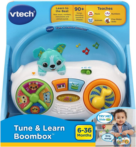 Juguete Musical Para Bebes Tune And Learn Boombox Vtech
