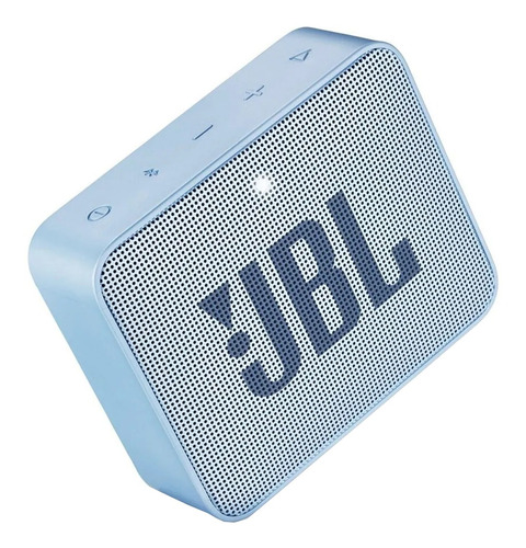Imagen 2 de 4 de Parlante JBL Go 2 portátil con bluetooth waterproof icecube cyan