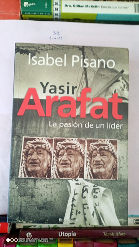 Libro Yasir Arafat. Isabel Pisano