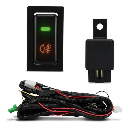 Kit Faro Auxiliar Antiniebla P/ Toyota Corolla 2003 2004