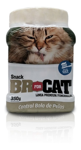 Snack Br For Cat Control Bola De Pelos Bombonera De 350gr