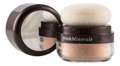 Freshminerals Mineral Polvo Fundacion, 0.21 Oz, Natural