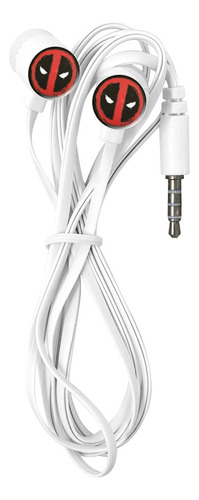 Audífonos In-ear Gairet H3-AB121 Alámbricos 3.5mm Color Blanco 1.2m