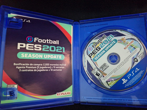 Pes 2021 Ps4 Fisico