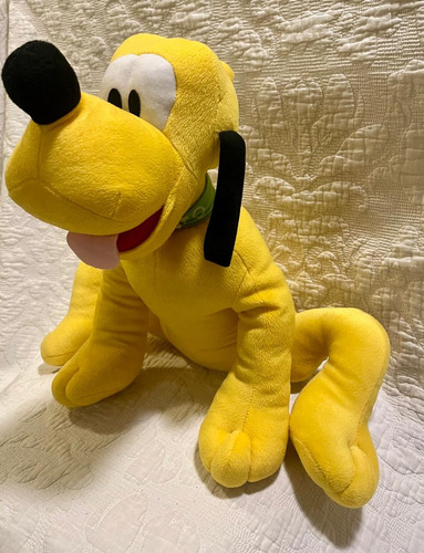 Peluche Pluto Disney 40 Cm Perfecto Estado Amarillo (Usado)