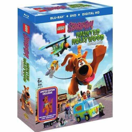 Bluray + Dvd Lego Scooby Doo + Figura Edición Especial