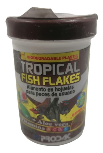 Prodac Alimento Tropical Fish Flakes 10g Acuario Pece Pecera