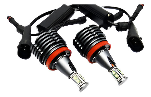 2 X H8 Cree Led 40w Ojo De Angel Halo De Luz Para Bmw E90 E9