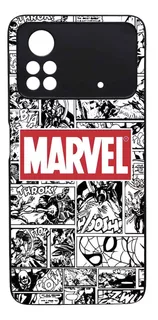 Funda Protector Para Poco X4 Pro 5g Marvel Comics