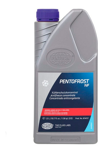 Anticongelante Azul Pentofrost Nf Pentosin 8114117 1.5 Lt