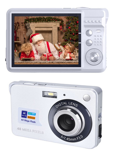 Camara Digital Mini Para Niño 4 K 48 Mp Video Zoom 2.7 