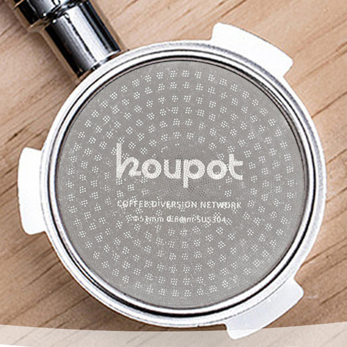 Pantalla De Espresso De Acero Inoxidable Premium: 51mm