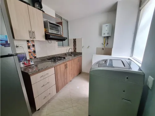 Apartaestudio Con Parqueadero Privado Y Util En Venta En Caldas