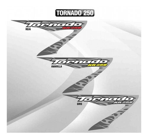 Calcomanías Tornado 250