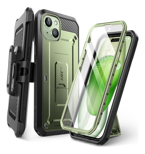 Funda Con Mica Supcase Ub Pro Para iPhone 15 6.1 2023