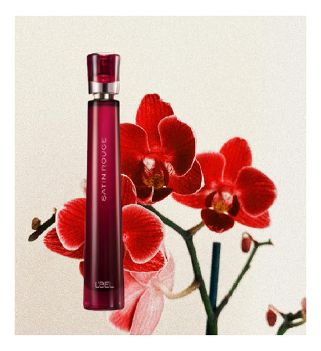 L'bel- Satin Rouge Perfume Para Mujer De Larga Duración 50ml