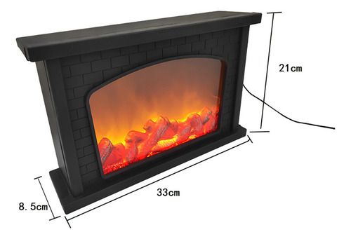 Linterna De Chimenea Led De Simulación Que Simula El Efecto
